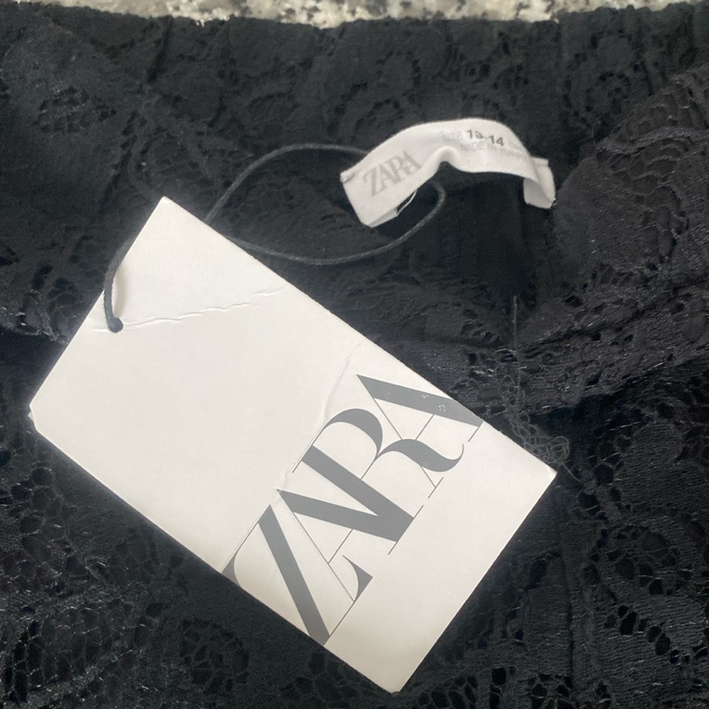 NWT ZARA lace pants - Picture 8 of 10